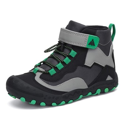Hiking Boots Boys Girls Breathable Lightweight Outdoor Adventure Shoes Non-Sl...