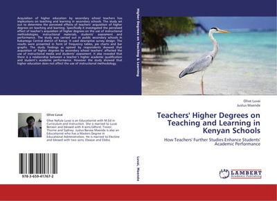 Olive Luvai (u. a.) | Teachers' Higher Degrees on Teaching and Learning in...