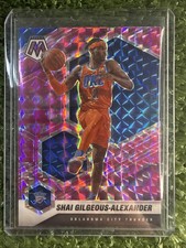 Shai Gilgeous-Alexander 2020-21 Panini Mosaic Pink Camo Prizm #103 Oklahoma City