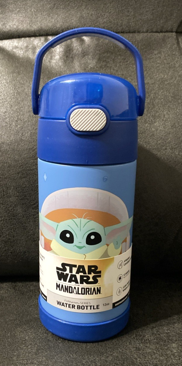 Thermos Kids Stainless Steel Funtainer Water Bottle with Bai