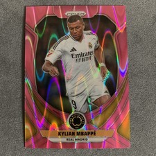 2025 Panini FIFA Club World Cup Pink Seismic Prizm Kylian Mbappe #284 /299