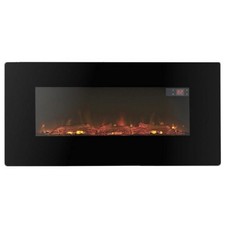 Pasadena 1.5kw LED Electric Fire - Cozy & Stylish Electric Fireplace with Realis