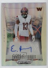 2024 Panini Prizm Deca Signatures Silver Prizm Emmanuel Forbes #S-EFS Auto 0o6v