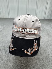 Harley Davidson Strapback Hat Motorcycles Emb...