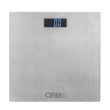 Talking Digital Scale - Clear Loud North American Voice, Large LCD, Stainless