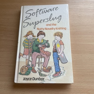 Software Superslug And The Nutty Novelty Knitting Joyce Dunbar 1990 1st Ed HB