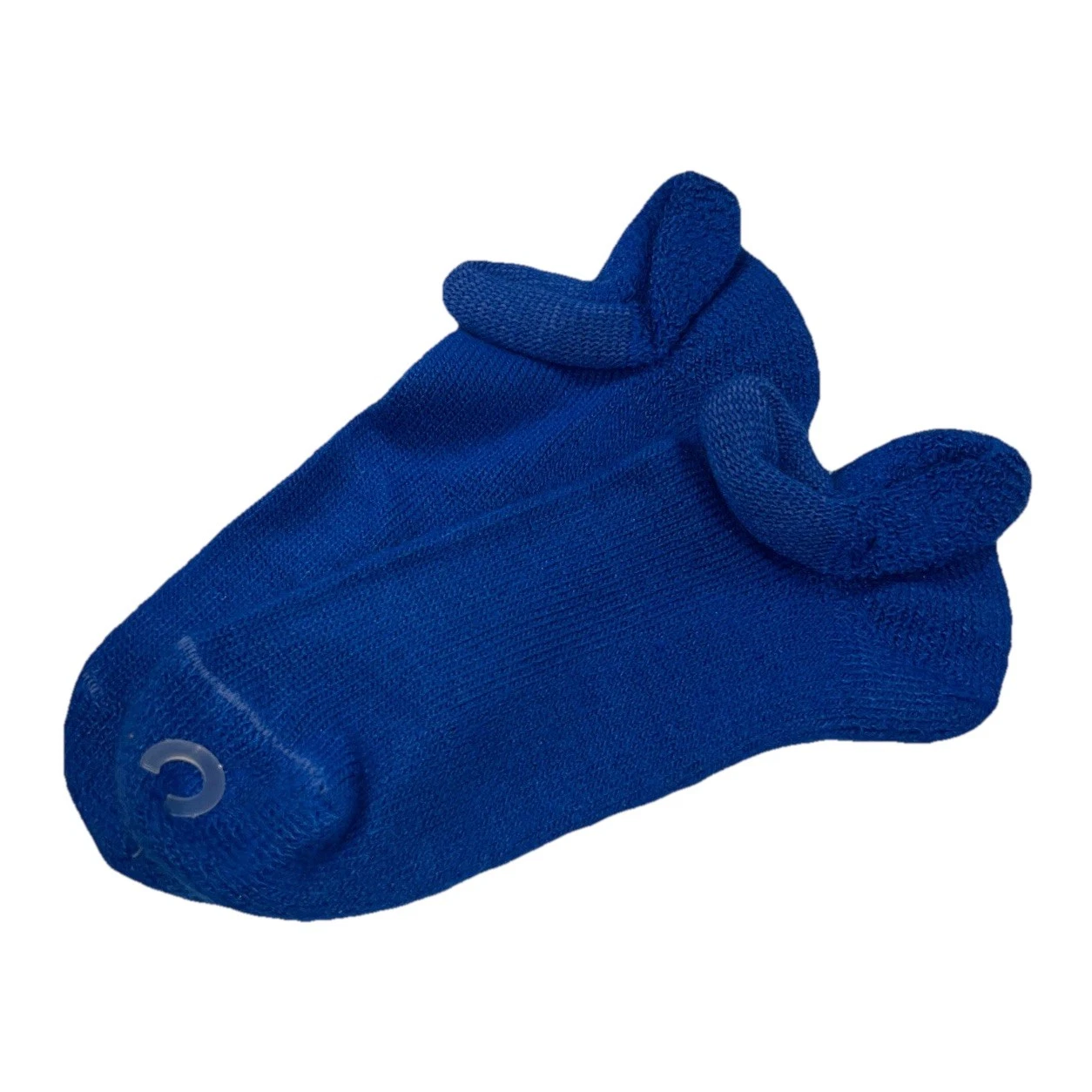 VTG Ladies Socks 9-11 Sport Royal Blue Cushioned Low Cut Ankle 90s Roll USA