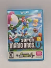 New Super Mario Bros. U (Nintendo Wii U, 2012) + Luigi Super U Untested READ
