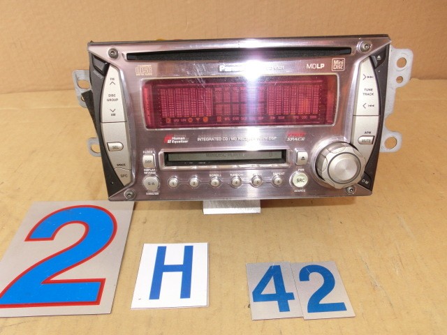 Panasonic CQ-VX01D 1DIN CD MD Receiver Vintage Car Audio Untested