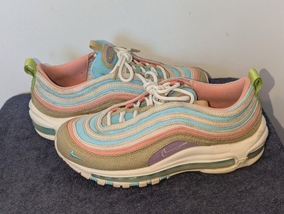 Nike Air Max 97 SE GS Sun Club Copa Wheat Grass Size 6.5Y DQ4126-400