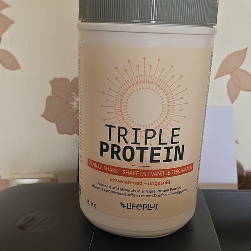 Lifeplus Triple Protein Pulver Vanille ungesüßt
