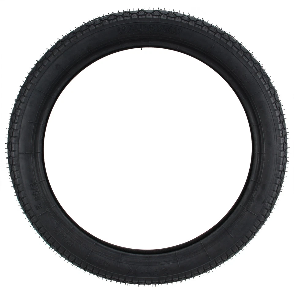 2x Reifen Sommer Heidenau K36/1 2.75-17 47P + Schlauch + Felgenband Moped Mofa - Bild 2 von 4