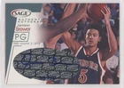 2001 Sage Platinum /50 Jamison Brewer #A6 Auto 2t7