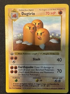 Shadowless Dugtrio | eBay