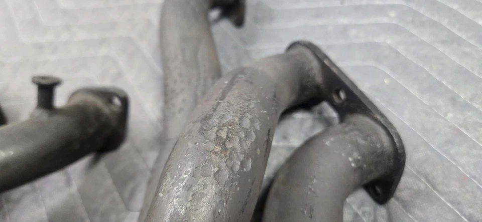 Ferrari 275 GTB 1966 juego de 4 cabezales de escape de 2 levas (original) Foto 4 de 4