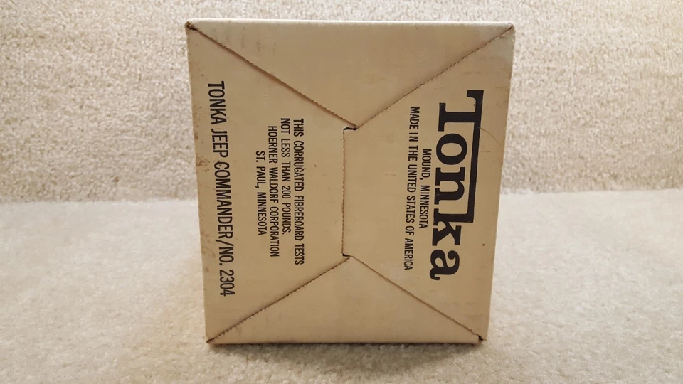 Jeep Commander vintage 1960 Tonka G-2-2431 nº Caixa vazia 2304 a - Imagem 4 de 4