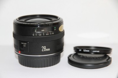 Kamera getestet Canon EF 28mm F/2.8 EF Weitwinkel Vollformat Objektiv.