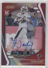 2021 Panini Absolute Rookies Spectrum Red Signatures /100 Frank Darby Auto 0c2