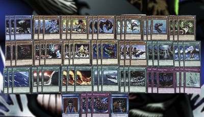 YuGiOh Mako Tsunami Wasserfestung Wal Umi Deck & Gratis Matte SPEED DUEL