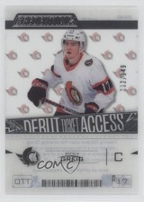 2023 Upper Deck Credentials Debut Ticket Access Acetate 112/149 Ridly Greig 00em