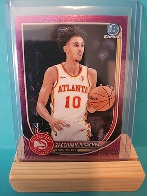 202526 Bowman Chrome Basketball Mojo Zaccharie Risacher /299 #BCV-84 Atlanta...