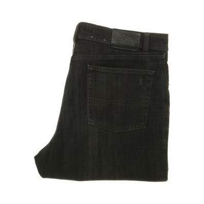 BRAX CARLOS FEEL GOOD W34 L32 BLACK DENIM 34/32 REGULAR FIT MEN ZIP FLY