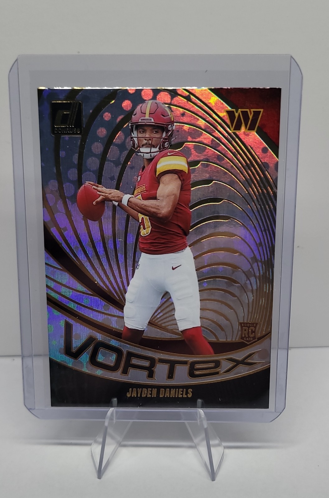 2024 Panini Donruss - Vortex Jayden Daniels #VOR-JDA (RC)