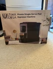 NEW! Ultima Cosa Presto Single Serve Pod Espresso Machine