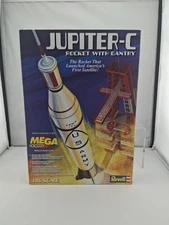 Revell Model Kits 1:110 Jupiter-C Rocket w/Gantry Tower & Crew  Sealed New NIB