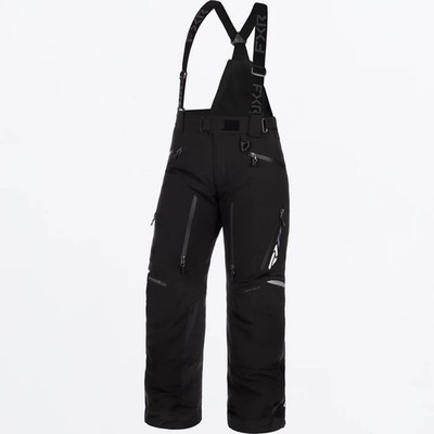 FXR Racing Velocity R-FX Womens Pants 10 Black/White #260316-1001-10