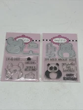 The Stamps Of Life Mouse Pudgie 2 Stamp And Panda Pudgie 11