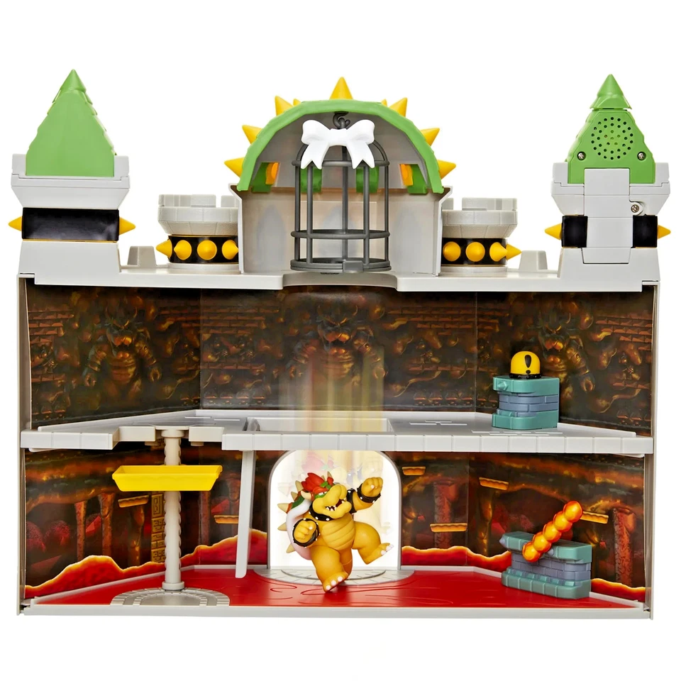 Juego Nintendo Super Mario Deluxe Castle Bowser’s con figura exclusiva de Bowser Foto 4 de 4