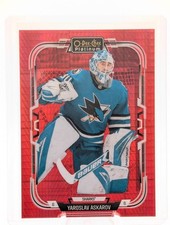 2025-26 O-Pee-Chee Platinum Yaroslav Askarov Red Prism 042/199