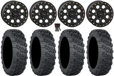 System 3 SB-7 15" Wheels Bk (6+1) 30" Versa Cross V3 Tires Can-Am Mav X3