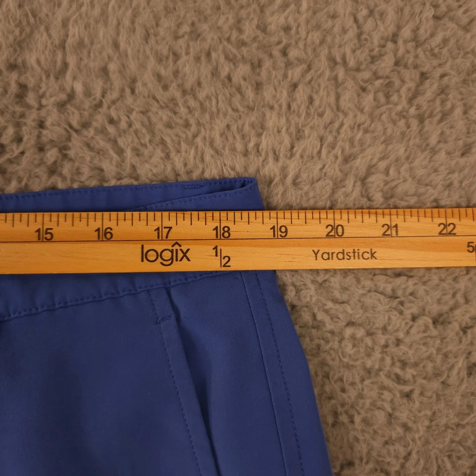 Pantalones Cortos Fairway & Greene Hombres 36 Azul Rendimiento F&G Tecnología Elastizados Golf Informales 10" Foto 4 de 4