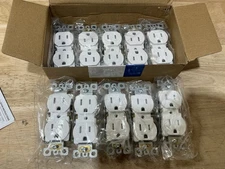 ELEGRP 15 Amp 125-Volt Residential Grade Self Grounding Tamper Resistant Outlets