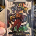 2025 Panini Select - Concourse Jayden Daniels #88 White Shock Prizm /799