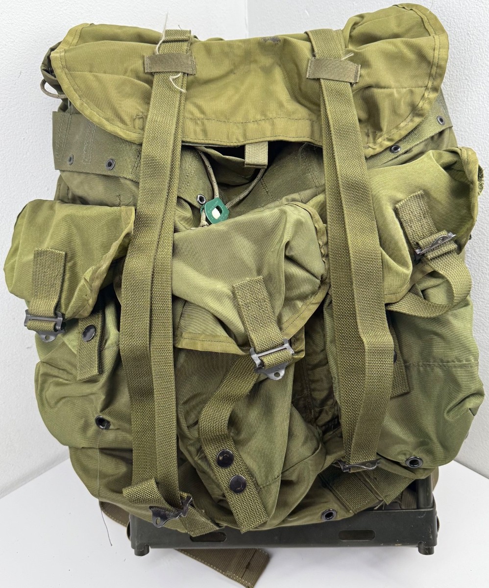 US Army Military LC-1 Large Combat Field Backpack Alice Pack Nylon