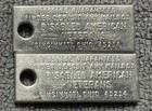 1967 Texas DAV Tag Keychain License Plates — photo 2