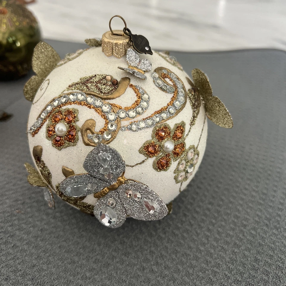 Adorno de mariposa de Swarovski Jay Strongwater cristales de Sw Foto 2 de 3