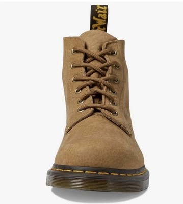 Dr. Martens 101 Unbound Tumbled Nubuck Brown Suede Leather  display picture 3
