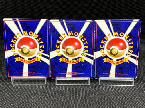 Blaine's Charizard Erika's Venusaur Dark Blastoise 3 Set Japanese Pokemon Card - Picture 2 of 24