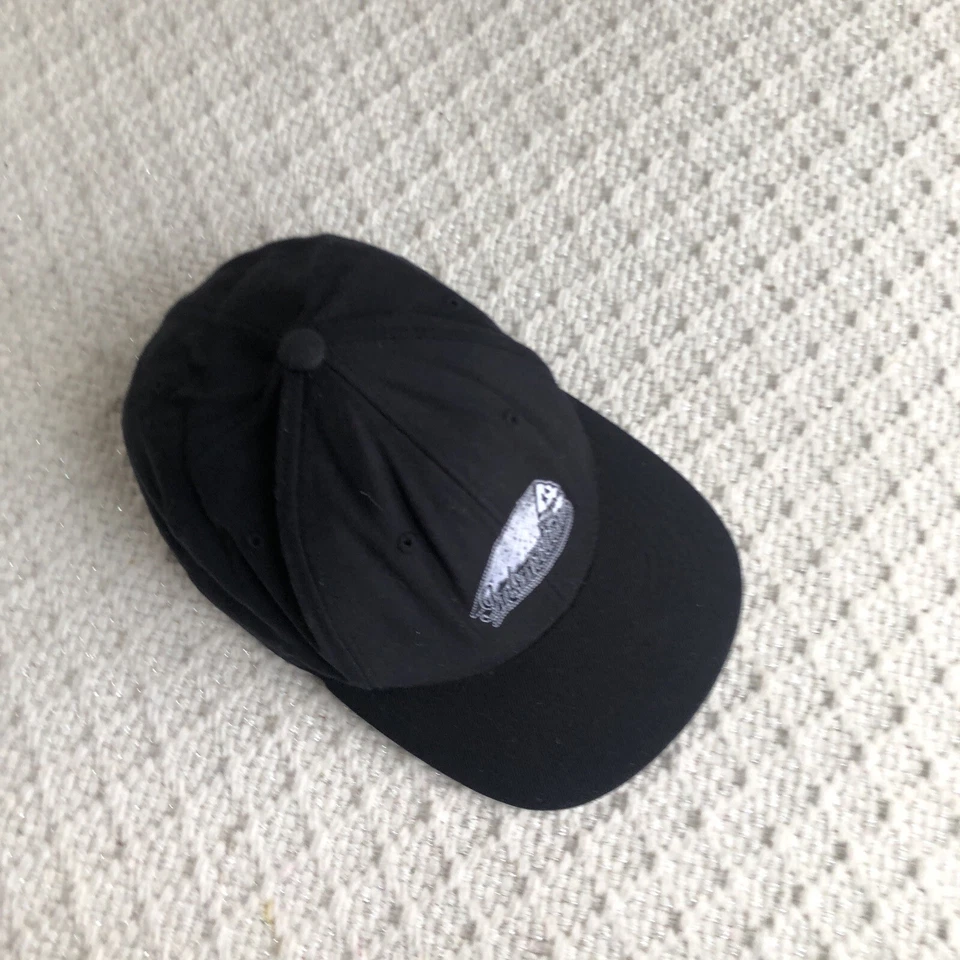 Gorra con calavera In4mation Snapback negra mezcla de lana para hombre Foto 3 de 4