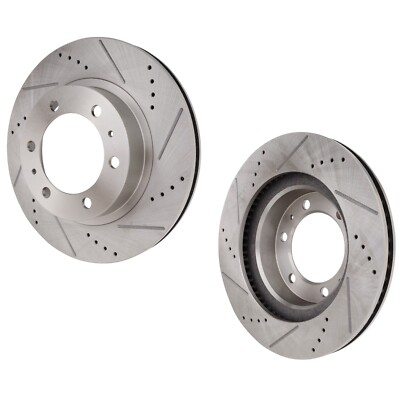 Front Brake Disc Rotors for 4 Runner Toyota Tacoma FJ Cruiser 4Runner 2003-2009