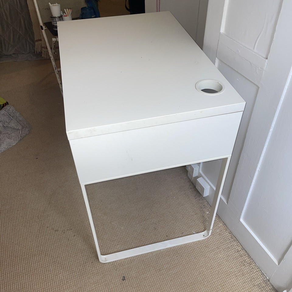 IKEA MICKE Desk White/Blue (302.960.24) eBay