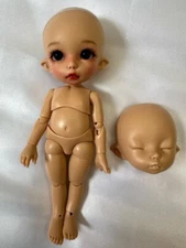 Light Tan Skin BJD Doll 1/8 SD Girl FL Pukifee Ante Free Face Make UP+Eyes Gifts