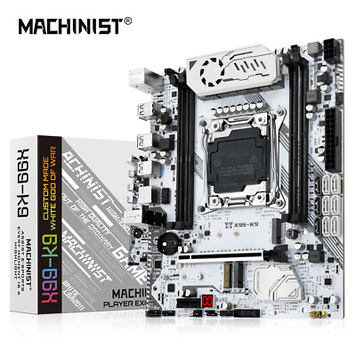 MACHINIST X99 K9 Motherboard LGA 2011-3 DDR4 RAM WIFI NVME M.2 for E5 V3 &V4 CPU