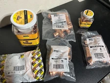 NIBCO VIEGA PROPRESS 1" COPPER FITTINGS NIB *** USA + GERMANY ***