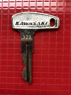 Genuine Single Kawasaki Pre Cut Key #329 KH100 | eBay