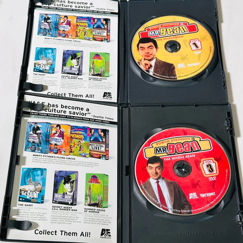 Mr. Bean - Volume 1 & 3 - DVD - Rowan Atkinson - Image 2 of 4